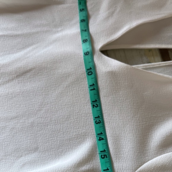 American Apparel Ivory Stretch Crepe Dress - Picture 8 of 8